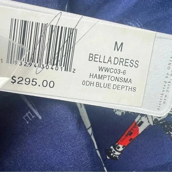 WeWoreWhat Blue and White Midi Dress - Picture 9 of 16